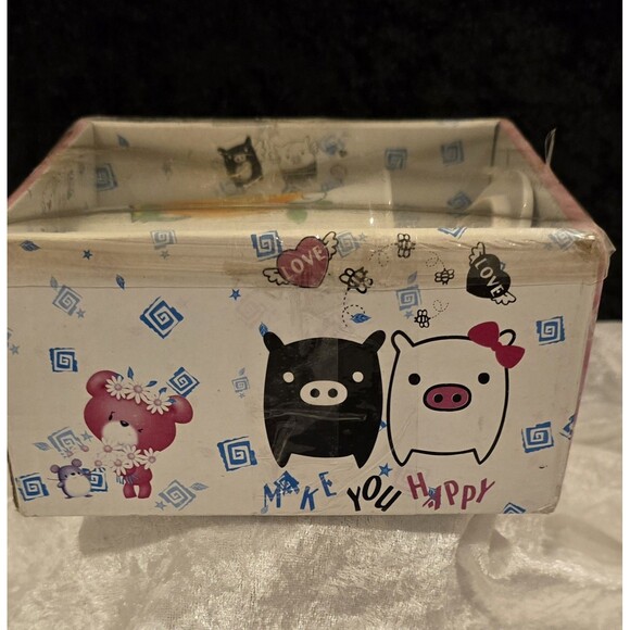 Monokuro Boo Mug With Lid and Spoon Pier One Imports In Box Rare - Picture 8 of 10